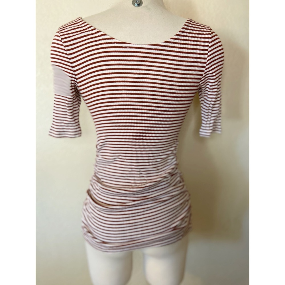Striped Maternity Top - Picture 2 of 3